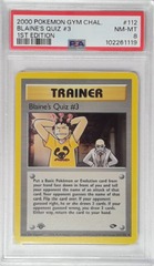 V1757: 2000: Blaine's Quiz #3: 61/132: 1ST Edition: Gym Challenge: PSA: 8: NM-MT: 102261119